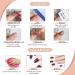 Canvalite Black Almond Press On Nails - 24 Nail Kit | Reusable Fake Nails - Buy Online on GoSupps.com