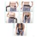 YIKANGHENG Adjustable Hip Support Belt - 110" x 3" Black Nylon Groin Wrap for Hip Groin & Thigh Brace - International Shipping Available - Buy Online on GoSupps.com