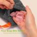 Buy Soap Pocket Exfoliating Soap Saver Pouch - 5 Pack Gray Body Scrubber for Bath & Shower | International Shipping Available - Buy Online on GoSupps.com
