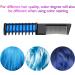 6 Colors Hair Chalk Comb Set - Washable Temporary Hair Dye for Girls - Halloween Kids Gift Idea - Buy Online on GoSupps.com