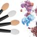 60 Pcs Disposable Eyeshadow Brush Black Eyeshadow Applicators Sponge Eye Shadow Brush Disposable Dual Sides Eye Shadow Sponge Eye Makeup Applicators with Box - Buy Online on GoSupps.com