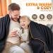 Jmr Usa Inc. Military Wool Blanket - 70% Wool, Fire Retardant, Extra Thick, Navy 62X84 - Ideal for Camping, Emergency, and Everyday Outdoor Use - Buy Online on GoSupps.com