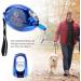 Buy Retractable Dog Leash 7.9ft - Nylon Roller Leash for Small & Medium Dogs | One-Handed Brake Jogging & Guiding Leash in Blue - Buy Online on GoSupps.com