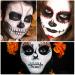 White Face Body Paint for Halloween | Professional Oil-Based Cream Makeup | Cosplay Clown & Zombie Costume | SFX Face Paint for Adults & Kids - Buy Online on GoSupps.com