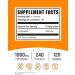 L-Carnitine 1000mg Capsules - BulkSupplements.com | Carnitine Supplement | 240 Capsules for Energy & Weight Loss - Buy Online on GoSupps.com