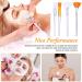 32 Pcs Face Mask Fan Brush Applicator Set - Soft Facial Brushes for Makeup & Skincare - Buy Online on GoSupps.com