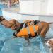 Kuoser Dog Life Jacket | Durable & High Buoyancy Vest for Small Medium Large Dogs | Orange & Camouflage Options | Secure Swimming Safety - Buy Online on GoSupps.com
