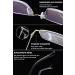 Lanomi Halbrand Metal Reading Glasses | Ultralight Gold Multifocal | Blue Light Filter | 3.0x Magnification - Buy Online on GoSupps.com