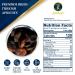 AZNUT Turkish Dried Apricots 3 LB Dark (Unsulphured) - Premium Quality, No Sugar Added, Non-GMO, Kosher & Gluten-Free - Resealable Bag - Buy Online on GoSupps.com