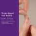 Water-Based Halal Vegan Nail Polish | Non-Toxic Breathable Brown Color | Cruelty-Free & Low-Odor Choco Brown (0.24 fl oz - Buy Online on GoSupps.com