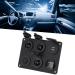 Marine Switch Panel 6 Gang Waterproof LED Voltmeter USB Kit for Boat Car & RV - Enhance Your Yacht Experience - Buy Online on GoSupps.com