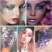Anntim 6 Bottle Body Gel Glitter Makeup - Festival Face & Hair Glitter Fasching Schminke for Christmas Masquerade & Birthday Celebrations - Buy Online on GoSupps.com