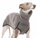 Autumn and winter warm greyhound Labrador Shepherd Große Dog Clothing turtlovers sweater stretch fleece dog sweater vest pet jacket coat suits gray 5xl gray 5xL