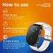 Deifyman Rechargeable Motion Sickness Bands - Electrode Stimulator Wristband for Car, Air, Train, Sea - Anti-Nausea Relief - Clear - Buy Online on GoSupps.com