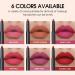 6Pcs Matte Lipstick Pen Set with Lip Liner - Velvety Nude Shades, Waterproof & Long Lasting - Perfect Gift for Women - Buy Online on GoSupps.com
