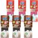 Dr Moo Quick Milk Straw Set - 78 Flavored Straws for Kids: 3X Chocolate (13 Pack) + 3X Strawberry (13 Pack) - Buy Online on GoSupps.com