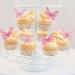 Gyufise 40Pcs Edible Butterfly Cake Decorations Butterfly Cupcake Topper Edible Wafer Paper Butterflies Edible Butterfly Cake Cupcake Decoration Pink - Buy Online on GoSupps.com
