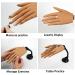 Flexible Silicone Practice Hand for Acrylic Nails - Life Size Female Mannequin Hand with Stand for Nail Art Practice (3# Left Hand) - Buy Online on GoSupps.com