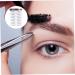 NOLITOY 12 Sheets Waterproof Eyebrow Stickers Black Stickers Hair-like False Eyebrows Cosmetics Artificial - Buy Online on GoSupps.com
