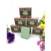 100% Olive Oil Organic Soap Set | Handmade Natural Bar Soap | Chemical-Free | EDMIS (4 Pieces - Buy Online on GoSupps.com
