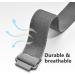 Buy Tovimall 18mm Stretchy Nylon Wristband for Garmin Vivoactive Venu 2S/3S Vivomove 3S/4S Forerunner 255S/265S Blue Gray - International Shipping Available - Buy Online on GoSupps.com