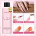 Morovan 2 in 1 Formula Poly Gel Slip Solution 4oz - Lint-free Extension Nail Liquid - Buy Online on GoSupps.com