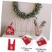 ORFOFE 50pcs Christmas Bunny Bag Candy Bags Rabbit Favors Bag Christmas Nougat Bag Biscuit Christmas Bag - Buy Online on GoSupps.com