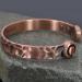 XL Mens Pure Copper Magnetic Bracelet Copper Bangle Holistic Magnetic Band with 6 Powerful Neodymium Magnets Unisex Adjustable Hammered Cuff-HM (XL: Wrist 22 24cm/8.6 9.5 ) - Buy Online on GoSupps.com