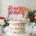 Pizza Happy Birthday Cake Topper Pizza Theme Birthday Party Supplies Pizza Lover Birthday Cake D cor - Buy Online on GoSupps.com