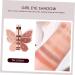 Mipcase 2 pcs Useful Cheek Shadow Beauty Foundation Sequin Cosmetic Makeup Supply Plate Accessory Blusher 1 count (Pack of 1) As Shown 1x2pcs - Buy Online on GoSupps.com