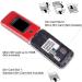 USHINING Senior Big Button Flip Phone | Dual SIM Unlocked | 2.8 Large Screen | SOS Button | FM Radio | Torch | Charging Cradle - Red - Buy Online on GoSupps.com