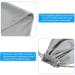 Lightweight Gray Microfiber Ski Goggle Bag - Protective Storage Sleeve with Drawstring Pouch - Buy Online on GoSupps.com