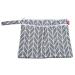 Damero 3pcs Travel Wet and Dry Bag - Gray Arrow 3 Count | Convenient Handle for Cloth Diaper, Pumping Parts, Swimsuit, Clothes | Grab and Go Design - Buy Online on GoSupps.com