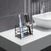 Wisebom 304 Stainless Steel Toothbrush Holder - Large 5 Compartment Bathroom Caddy for Electric Toothbrushes Toothpaste & Razors (Black) - Ideal for Households - Buy Online on GoSupps.com