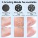 Rechargeable Electric Foot Callus Remover with Vacuum - Professional Pedicure Kit for Smooth Skin - 2 Speeds & LCD Display - White - Buy Online on GoSupps.com