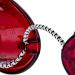 Schmerler Flexible Tanning Goggles - UV Eye Protection Sunglasses for Solarium - Red - Buy Online on GoSupps.com