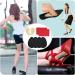 Red High Heel Silicone Shoe Sole Protectors - Non-Slip Bottom Covers for Women - Buy Online on GoSupps.com