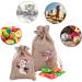 PLAFOPE Holiday Bags 12pcs Christmas Drawstring Bag Candy Bags Xmas Candy Bag Drawstring Storage Bags Miss Cartoon - Buy Online on GoSupps.com