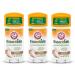 ARM & HAMMER Essentials Deodorant - Made with Natural Deodorizers - Coconut Geranium - Free From Aluminum, Parabens & Phthalates, 2.5 oz (Pack of 3) 2.5 Ounce (Pack of 3)