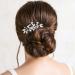 Crystal Bride Wedding Hair Comb Hair Accessories with Bridal Rhinestone Side Combs for Women and Girls - Buy Online on GoSupps.com
