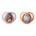 Tommee Tippee Glow in The Dark Pacifiers, 0-6m, BPA-Free Silicone, 2-Pack - Assorted Colors - Buy Online on GoSupps.com