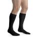 Compression Sock Knee High 15-20 mmHG Closed Toe Cool Black X-Large Full Calf