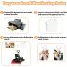 90Pcs Sublimation Keychain Blanks Bulk - DIY MDF Keychains with Rings for Heat Transfer - Double-Sided Printed - 6 Shapes Ornament Blanks - Buy Online on GoSupps.com