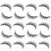DRESSOOS 10 Pairs Fake Eyelashes Professional Eyelashes Bulk Fluffy False Eyelashes Women Eyelashes Makeup Eyelashes False Lashes Wispy Fake Lashes Miss High-grade Fiber Nude Makeup Plant