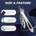 MORGLES Heavy Duty Nail Clippers for Thick Nails - 15mm Wide Opening, Strong and Large Toenail Cutter for Men, Seniors, Arthritis, Elderly - Includes Nail File - Buy Online on GoSupps.com
