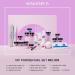 Dip Powder Nail Kit Glitter Set - 24 Pcs, 12 Colors, DIY Home & Salon Use - Buy Online on GoSupps.com