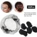 Pack of 100 Invisible Elastic Hair Nets - 20 for Wig & Hair Fixation - Black - Ideal for Ladies' Knot Making - Buy Online on GoSupps.com