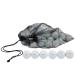 Clean Green Golf Balls 24 Ball Pack Recycled Used for Titleist Pro V1X Golf Balls Brand Bulk Mix - Good Condition for Titleist Golf Balls - Includes Mesh Carrying Bag & Recycled and Used Golf Balls