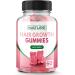 Hair Vitamins - Ultra Strength Biotin 5000 mcg with Vitamins C E D & B12 - Supports Hair Growth Strength & Health - Vegetarian Non-GMO Gluten-Free Gummy Supplement - Biotin for Women 60 Gummies