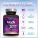 CoQ10 200mg Supplement - Ultra High Absorption Antioxidant for Heart Health & Energy Production Support - Coenzyme Q10 (Ubiquinone) Co Q 10 Supplement & Vitamins 100mg Each - Non GMO - 240 Softgels 240 Count (Pack of 1) - Buy Online on GoSupps.com